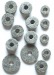 Cymbal Felts Sets - 4 packs